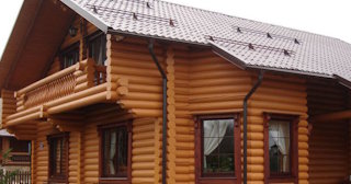 Строительство дома из оцилиндрованного бревна в Сальске - от 132847 рублей